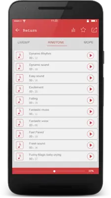 3D Ringtones android App screenshot 4